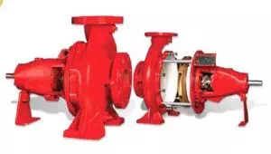 sffeco end suction fire pump