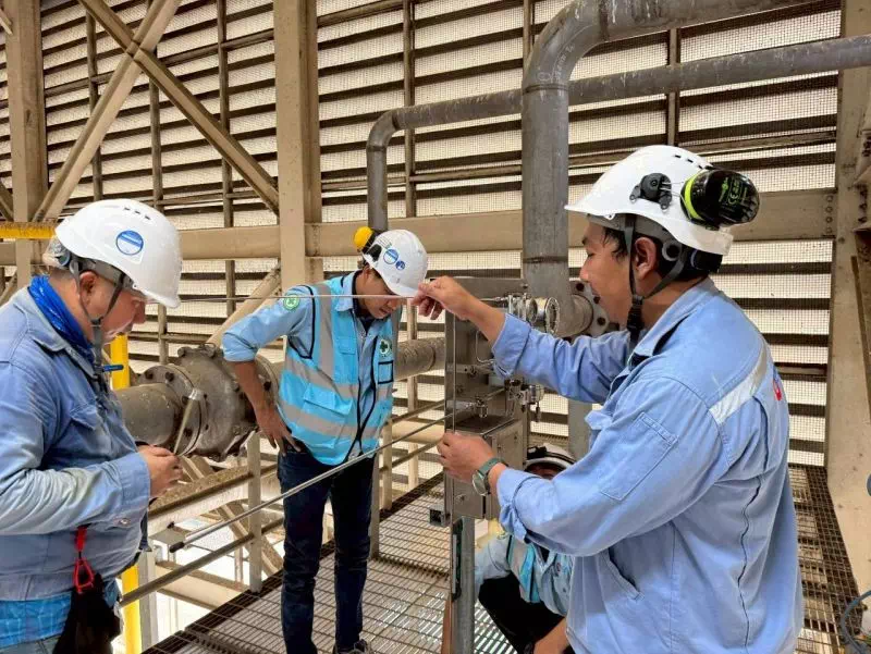 งานติดตั้ง และคาลิเบรท MSA Gas Monitoring