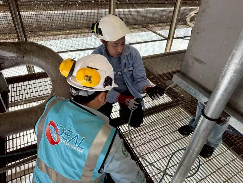 งานติดตั้ง และคาลิเบรท MSA Gas Monitoring