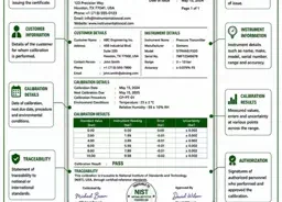 Calibration Certificate