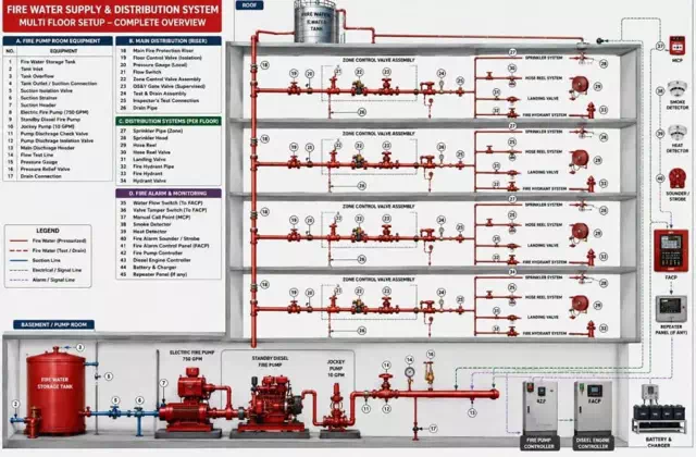 Fire Water Supply & Distribution System