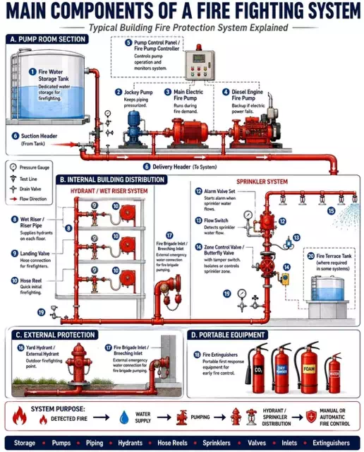Fire Sprinkler System