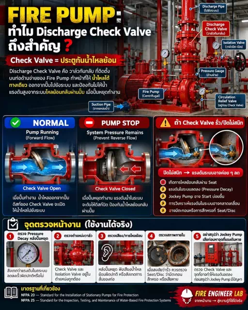Fire Pump Discharge Check Valve
