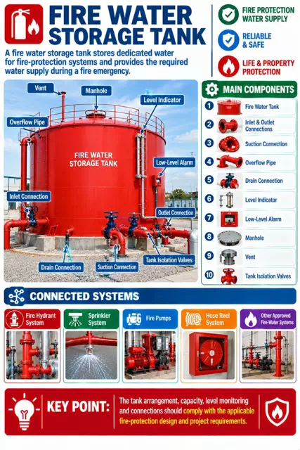 Fire Water Storage Tank