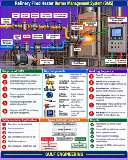 Fired Heater Burner Managemeny System (BMS)