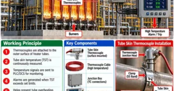 Refinery Heater Tube Skin Temperature Monitoring